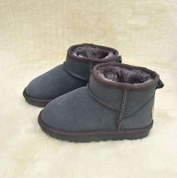 Hot sell Brand Children Girls Boots Shoes Winter Warm Toddler Boys Kids Snow Children's Plush shoes 217