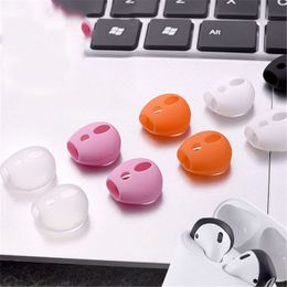 Earbuds Tips for Airpods 1 2 Protective Eargels Eartips Earphone Accessories Soft Silicone Ear Buds Tips Earcaps Replacement Kits