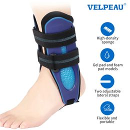 Ankle Support VELPEAU Stirrup Ankle Brace Adjustable for Fixing Feet and Replacing Gypsum Ankle Splint Support with Foam or Gel Pad 231010