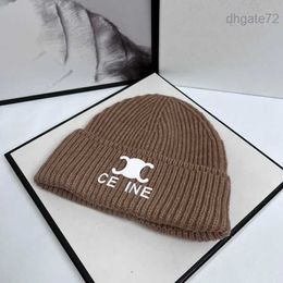 Beanie/skull Caps Classic Designer Autumn Winter Hot Style Beanie Hats Men and Women Fashion Brand Double Letter c Universal Knitted Cap Wool Outdoor Warm Skull Q2CK