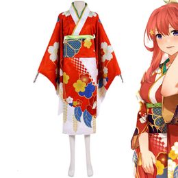 Nakano Itsuki Cosplay Kimono The Quintessential Quintuplets Costumes May Japanese Clothes Suits Worn By Women