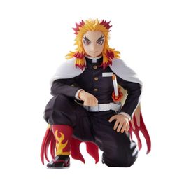 Mascot Costumes Pre-sale Genuine 10cm Anime Figurerengoku Kyoujurou Demon Slayer Model Dolls Toy Gift Collect Boxed Ornaments Pvc Material