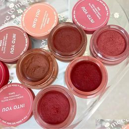 Lipstick Lipstick Lip And Cheek Dual-Use 9 Colours Canned Mud Lips Makeup Long Lasting Moisture Cosmetic Matte Tint Health Beauty Makeu Dh9Xh