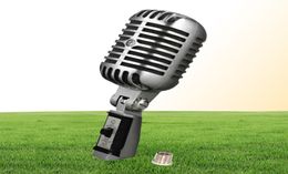 Professional Deluxe Retro Vocal Speech Vintage Rock Classical Wired Microphone Dynamic Mic Mike Microfonoe Microfono Mikrofon Kara7179044
