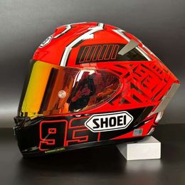 Cycling Helmets Motorcycle Helmet Full Face X Spirit III Marquez 4 X Fourteen Sports Bike Racing Helm 231012