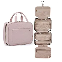 Cosmetic Bags Breathable Toiletry Bag Prevent Odor Build-up In Toiletries Double Zip-Fastener Compartment