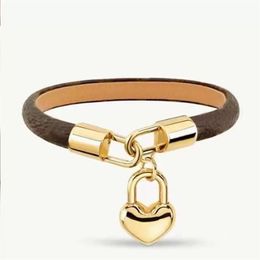 Designer charm Bracelets love Fashion Leather Magnetic Buckle bijoux gold Bracelet Chain Luxury Fine Jewelry Unisex Wristband High288o