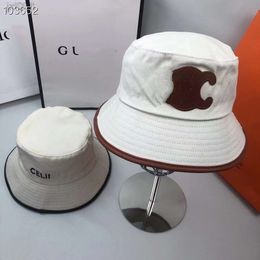 Tiffanie Designer Cucci Ce Kaijia Embroidered Letter Fisherman Hat Men's and Women's 2023 New Korean Version Versatile Outdoor Best quality