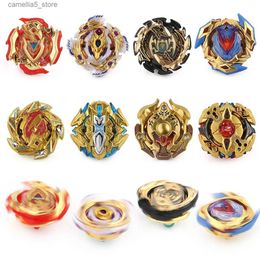 Spinning Top Toupie Beyblades Metal Fusion blay blade Toys Set with 8 Gold Gyros and Wire Launcher in Storage Box JY8801-04 for Children Q231016
