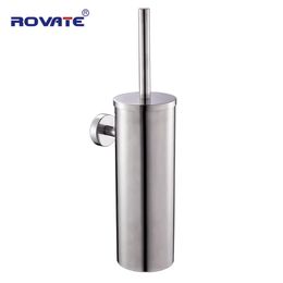 Toilet Brushes Holders ROVATE Toilet Brush Holders 304 Stainless Steel Bathroom Accessories WC Brush For The Toilet 231013
