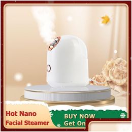 Facial Steamer Steamer Nano Sprayer Face Moisturiser Winter Skin Care Humidifier Ionic Spa Nebizer 230908 Health Beauty Skin Care Tool Dh6Pq