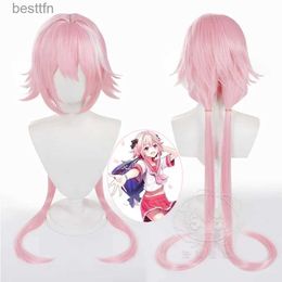 Theme Costume Fate/Grand Order Astolfo Cosplay Wig Anime Women Pink White Mixed Colour Long Hair Halloween Christmas Come Party Role PlayL231013