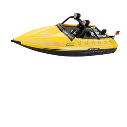 Wltoys Boat WL917 Mini RC Jet Boat with Remote Control Water Jet Thruster 2.4G Electric High Speed Racing Boat Toy for Children
