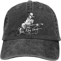 Ball Caps CrystalSeVoss Stevie Ray Vaughan Unisex Cowboy Hat Adjustable Casquette Funny Cap Black1210o
