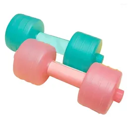 Dumbbells Water Filled Dumbbell Fitness Equipment Adjustable Watered Barbell Double Layer Exercising Home Gym Outdoor Cycling