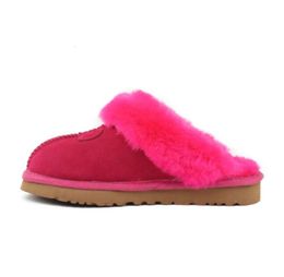 2024 New Hot sell top Boys girls children kids Booties snow slippers Soft comfortable sheepskin keep Warm U boots Christmas birthday Beautiful gift