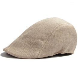 Mens Womens Cotton Blend Cap Duckbill Cap Ivy Golf Driving Sun Flat Cabbie Newsboy Hat Unisex berets1221v