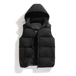 Best-Selling Men's Cotton Hooded Down Parka Puffer winter vest for men - J231014