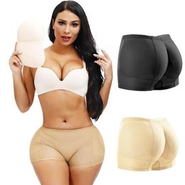 Women's Shapers Hip Enhancer BuLifter Push Up Panties Women Body Control Pants Sexy Ladies Shapewear Mesh Breathable Fake Big285m