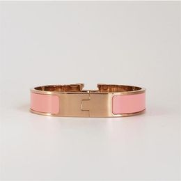Stainless steel rose gold buckle bracelet fashion Jewellery bracelet for men and women168A