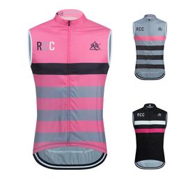 Cycling Jackets Men Rcc Rx Sleeveless Cycling Vest Mesh Ciclismo Bike Bicycle Undershirt Jersey Windproof Cycling Clothing Gilet Motorcycle Vest 231013