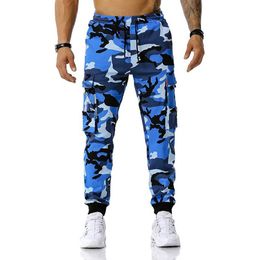 2022 Happyjeffery Pure Cotton Camo Harem Pants Men Multiple Colour Camouflage Military Cargo Pant Men Joggers Trousers With Pockets305a