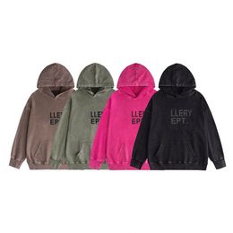 Men's Plus Size Hoodies & Sweatshirts Trendy fashion Hoodie men's and women's sweater wool roll fabric Student activism Y37S