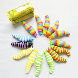 Fidget Toys Slug Party Favour Articulated Flexible 3D Slugs 14cm Finger Slug Relief Anti-Anxiety Sensory Toys For Children Adult