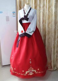 Ethnic Clothing Korea Imported Fabric / Improved Hanbok Stage To Dry Clean