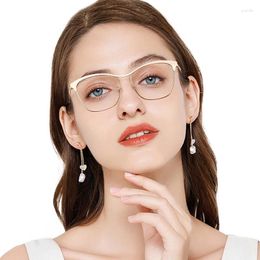 Sunglasses INS Pochromic Anti Blue Light Glasses Women Sexy Cat Eye Discoloured Eyewear Unisex Colour Changing A9050