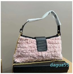 crossbody bags Armpit Furry Suitable Fall and Winter Shoulder Crossbody Wallet Branded Design Women