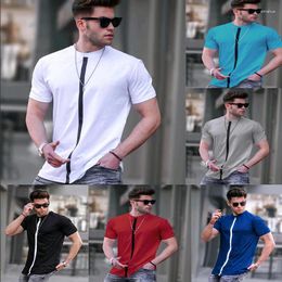 Men's T Shirts 2023 Mens Stripe 3D Printing Summer Short Sleeve Vintage Shirt Oversize O-Neck Oversized Tees Tops For Men