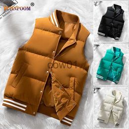 Men's Down Parkas Men Fashion Thermal Soft Vest Jacket Men New Spring Sleeveless Casual Vest Men Winter Plus Size Loose Thicken Brand Coat 8Xl J231014