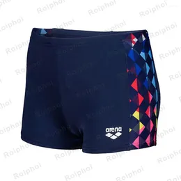 Men's Swimwear Summer Quick-dry Swimming Trunks Shorts Men Swimsuit Beach Pants Print Bathing Suit Plus Size 2023