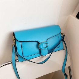 Women's bag 2023 new fashion simple small square messenger portable ladies bags number 7452