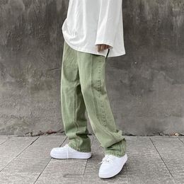 Мужские джинсы, фиолетовые, зеленые, мужские свободные стильные брюки, одежда в стиле хип-хоп, большие размеры Xxxl 4xl 5xl, осень-зима, весна2582