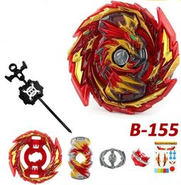 Spinning Top BX TOUPIE BURST BEYBLADE Spinning Top GT B155 starter Master DiabolosGN B155 With Launcher IN STOCK Drop 231013