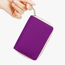 diy bags Zipper Card Holder custom bag men women bags totes lady backpack professional black production purple Personalised couple gifts unique 14542