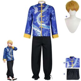 Cosplay Anime Oshi No Ko Their Idol S Children Hoshino Akuamarin Cosplay Costume Wig Kung Fu Tang Ancient Style Uniform Hallowen Suit