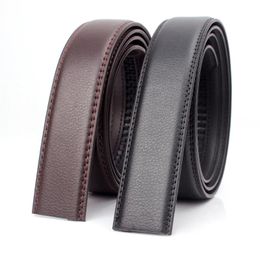 Belts Large Size Belt No Buckle for Automatic Buckle Genuine Leather Belts Without Buckle for Men Women No Buckle 3.5cm Wide 150 160cm 231013