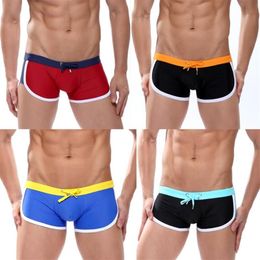 Mens Swim Trunks Fast Dry Nylon Manview Swim Shorts with Europe Size Sexy Smmer Beach Shorts With Summer Mens SuitsM20-1208b