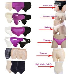 Underpants Men Hiding Gaff Panty Fake Vagina Underwear Shaping Sexy Lingerie Briefs Underpant Transgender Crossdresser Sissy Panti233l