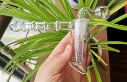 new Hand Blown Small Bong Mini Water Pipe Bubbler Pocket Glass Bong Percolators Oil Rigs 18mm oil burner mini bubbler For Free Shipping