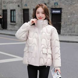 Men's Down Parkas Thickening Warm Puffer Parkas Jackets Quilted Jacket Winter Short Down Jacket For Women Cotton Zipper Loose Padded CoatL231014