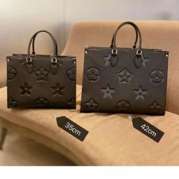 FASHION ONTHEGO M44925 ЖЕНСКИЕ роскошные дизайнерские сумки из натуральной кожи Сумки-мессенджеры через плечо Сумка-шоппер