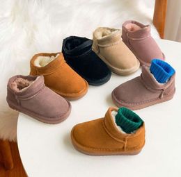 Baby boots kids designer Shoes Toddlers Boys girls snow boot low kid winter warm booties youth Australia Australian shoe 01