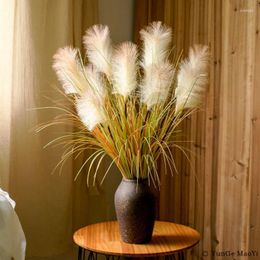 Decorative Flowers Simulation Reed Grass Dog's Tail Po Props Home Decoration Living Room Bedroom Floor