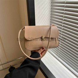 Shoulder Bags 2023 Women's Bag Fashion Colour Shoulder Underarm Bag Casual Lock Popular Women's Bagstylishhandbagsstore