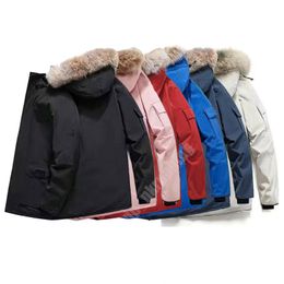 New Mens women wear Designer Down Hooded Jacket Ladies Winter Coat Parka Thick Men's Coat Clothes outdoor Jackets Zipper s-5XL Size Fashion Garment