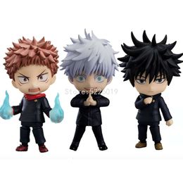 Finger Toys 1528# Gojo Satoru Figure Jujutsu Kaisen Anime Figure Gojo Satoru Action Figure 1506# Fushiguro Megumi Itadori Yuji Figurine Doll